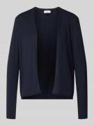 Regular fit cardigan van een mix van katoen en viscose