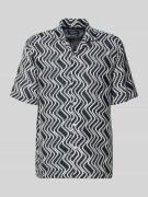 Regular fit vrijetijdsoverhemd in all-over look