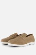Marco Tozzi Instappers taupe suede