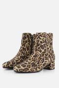 Gabor Leopard Enkellaarsjes beige Suede