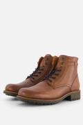 Van Lier Fritz Veterschoenen cognac Leer