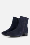 Gabor Enkellaarsjes blauw Suede