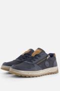 Rieker Sneakers blauw Textiel