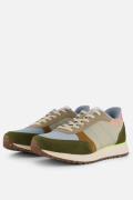 Woden Ronja Sneakers groen Leer