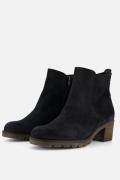 Gabor Enkellaarsjes blauw Suede