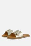 Tamaris Slippers goud Leer