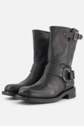 Ann Rocks Biker boots zwart Leer