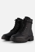 S.Oliver Vegan veterboots zwart