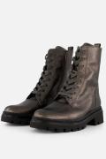 Gabor Veterboots zilver Leer