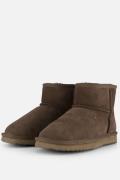 Warmbat Wallyby Gevoerde boots bruin Suede