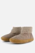 Bergstein Cozy Lux Pantoffels beige Textiel