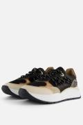 PS Poelman Sneakers zwart Leer