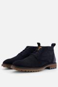 Vertice Veterboots blauw Suede