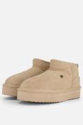 Warmbat Durack Gevoerde boots beige Suede