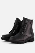 Remonte Veterboots zwart Synthetisch