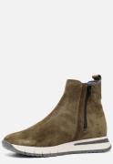 Feyn Chelsea boots groen Suede