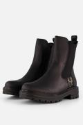 Remonte Chelsea boots zwart Leer