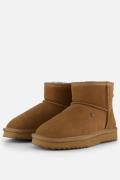 Warmbat Wallyby Gevoerde boots cognac Suede