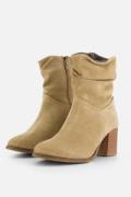 Cellini enkellaarsjes beige Suede