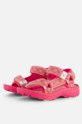 Muyters Sandalen roze Textiel