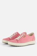 Ecco Soft 7 W Sneakers roze Leer