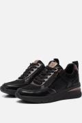 Tamaris Sneakers zwart Textiel