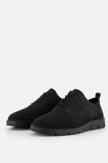 Ecco Bella Veterschoenen zwart Leer