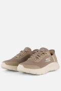 Skechers Slip-ins Go Walk Instappers taupe Textiel