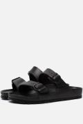 Birkenstock Arizona Slippers zwart Rubber