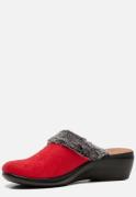 Fly Flot Pantoffels rood Textiel