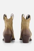 Lazamani Western Cowboylaarzen bruin Leer