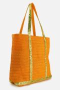 Florence Shopper Riet oranje Textiel