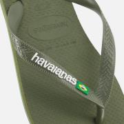 Havaianas Brasil Slippers groen Rubber