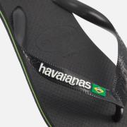 Havaianas Brasil zwart Rubber