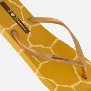 Ipanema I Love Safari Slippers geel Rubber