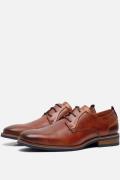 Van Lier Amalfi Veterschoenen cognac Leer