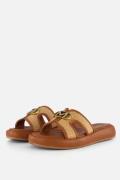 Mexx Rami Pacha Slippers cognac Synthetisch