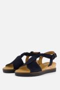 Gabor Sandalen blauw Nubuck