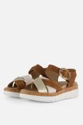 Feyn Sandalen cognac Nubuck