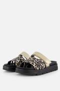 Marco Tozzi Leopard Sandalen bruin Synthetisch
