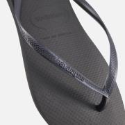 Havaianas Slim slippers zwart Rubber
