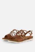Marco Tozzi Sandalen cognac Synthetisch