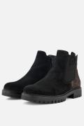 Gabor Chelsea boots zwart Suede