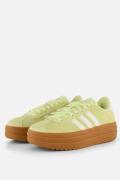 Adidas VL Court Bold Sneakers geel Imitatieleer