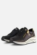 Remonte Wedge Sneakers zwart Synthetisch