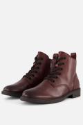 Marco Tozzi Veterboots bordeaux Synthetisch