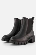 Tamaris Chelsea boots zwart Leer