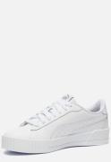 Puma Carina Crew sneakers wit Imitatieleer