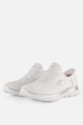 Skechers Slip-ins Summits Wide Fit wit Textiel