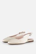 Tamaris Slingback wit Textiel